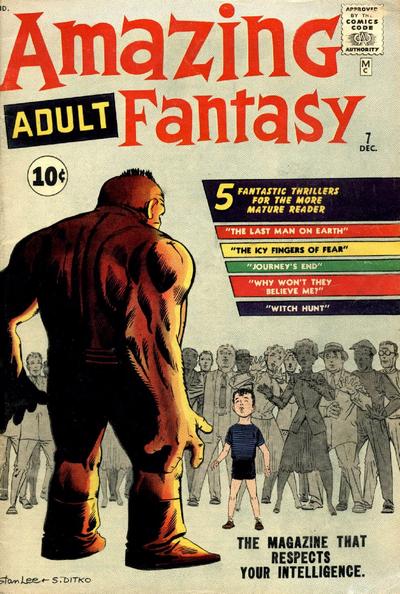 Cover for Amazing Adult Fantasy (Marvel, 1961 series) #7