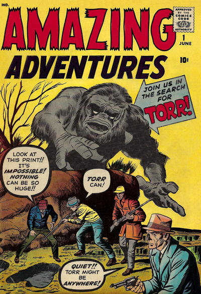 Cover for Amazing Adventures (Marvel, 1961 series) #1
