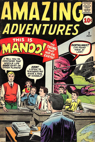 Cover for Amazing Adventures (Marvel, 1961 series) #2