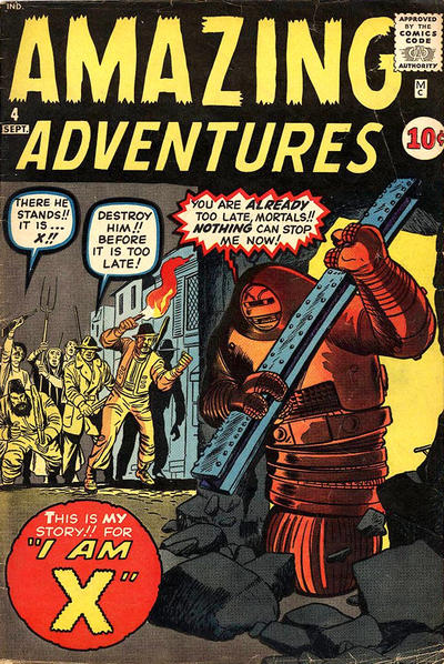 Cover for Amazing Adventures (Marvel, 1961 series) #4