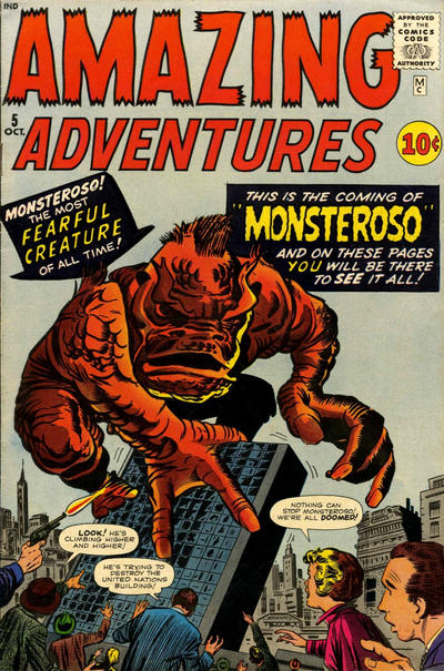 Cover for Amazing Adventures (Marvel, 1961 series) #5