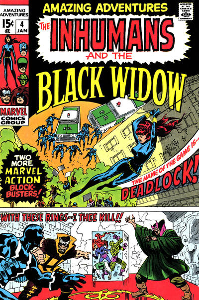 Cover for Amazing Adventures (Marvel, 1970 series) #4