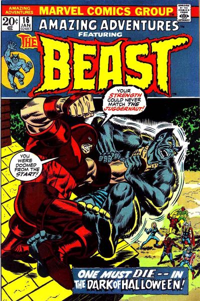 Cover for Amazing Adventures (Marvel, 1970 series) #16