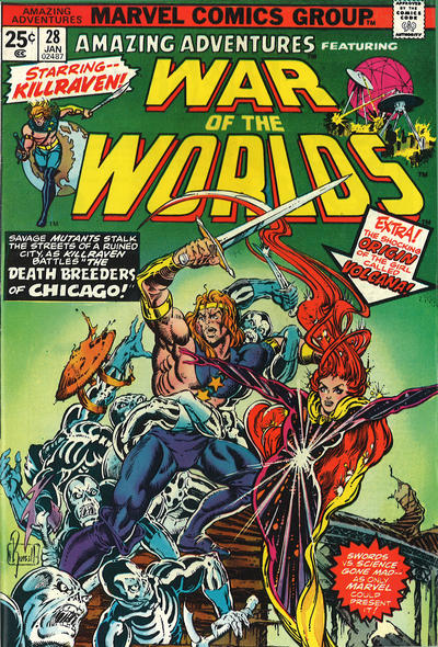 Cover for Amazing Adventures (Marvel, 1970 series) #28