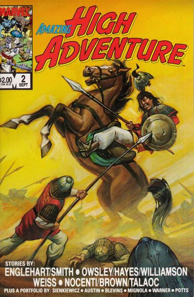 Cover for Amazing High Adventure (Marvel, 1984 series) #2
