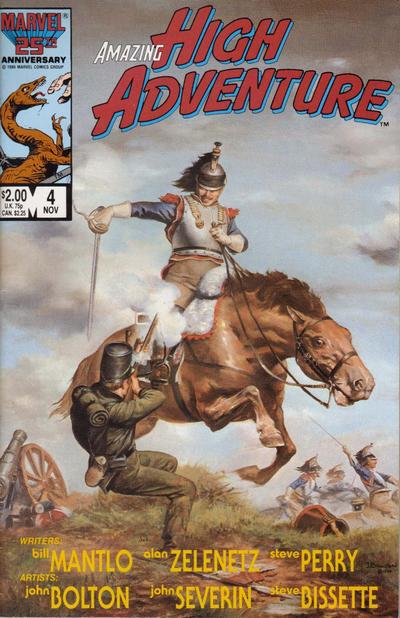 Cover for Amazing High Adventure (Marvel, 1984 series) #4