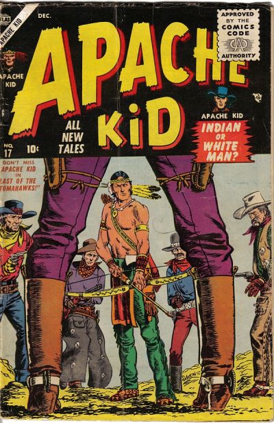 Cover for Apache Kid (Marvel, 1950 series) #17