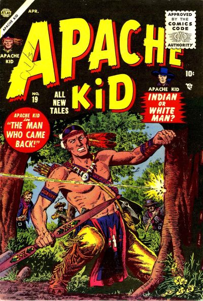 Cover for Apache Kid (Marvel, 1950 series) #19