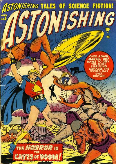 Cover for Astonishing (Marvel, 1951 series) #5