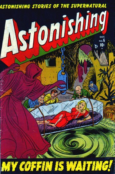 Cover for Astonishing (Marvel, 1951 series) #6