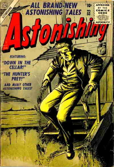 Cover for Astonishing (Marvel, 1951 series) #53