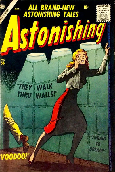 Cover for Astonishing (Marvel, 1951 series) #56