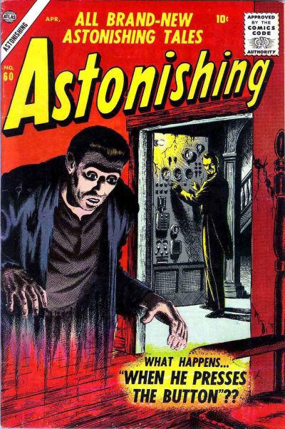 Cover for Astonishing (Marvel, 1951 series) #60
