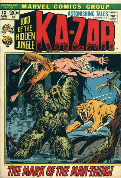 Cover for Astonishing Tales (Marvel, 1970 series) #13 [Regular Edition]