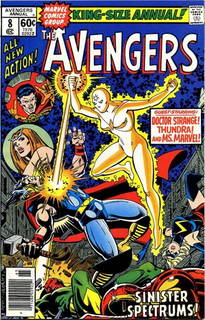Cover for The Avengers Annual (Marvel, 1967 series) #8