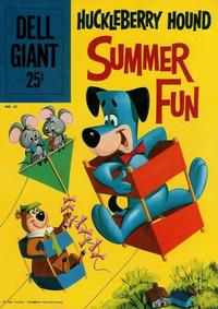 Cover Thumbnail for Dell Giant (Dell, 1959 series) #31 - Huckleberry Hound Summer Fun