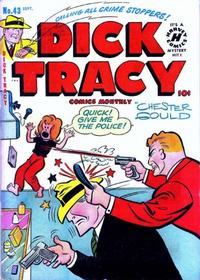 Cover Thumbnail for Dick Tracy (Harvey, 1950 series) #43