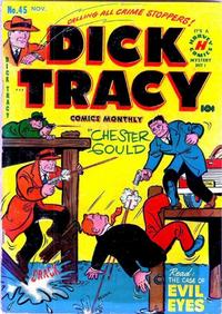 Cover Thumbnail for Dick Tracy (Harvey, 1950 series) #45