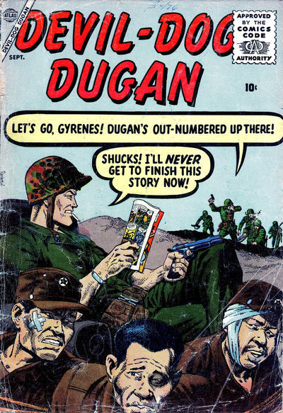 Cover for Devil Dog Dugan (Marvel, 1956 series) #2
