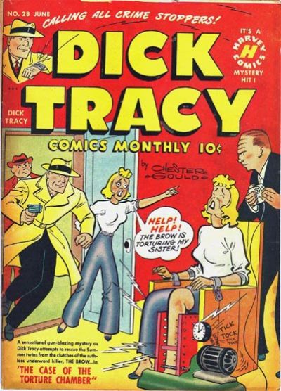 Cover for Dick Tracy (Harvey, 1950 series) #28