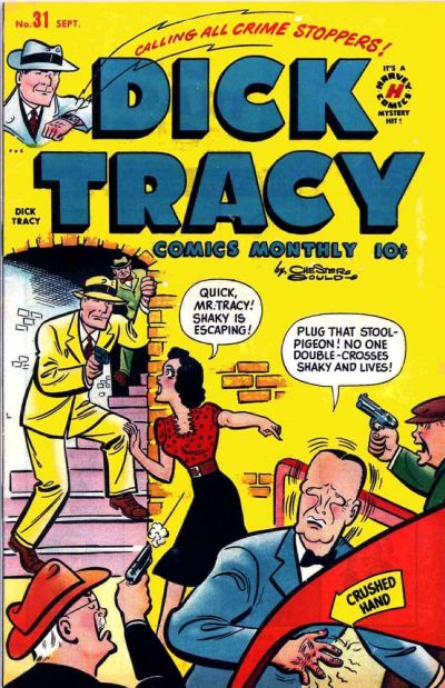 Cover for Dick Tracy (Harvey, 1950 series) #31