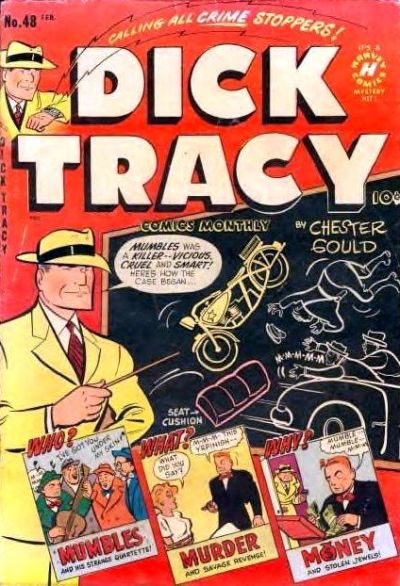 Cover for Dick Tracy (Harvey, 1950 series) #48