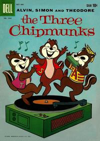 Cover for Four Color (Dell, 1942 series) #1042 - The Three Chipmunks