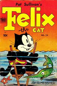 Cover Thumbnail for Pat Sullivan's Felix the Cat (Toby, 1951 series) #24