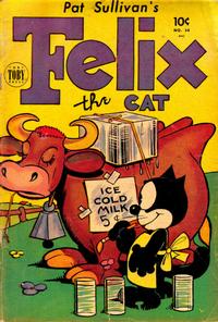 Cover for Pat Sullivan's Felix the Cat (Toby, 1951 series) #34