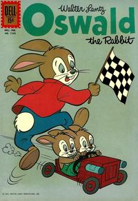Cover Thumbnail for Four Color (Dell, 1942 series) #1268 - Walter Lantz Oswald the Rabbit