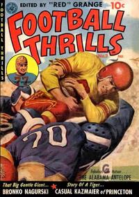 Cover Thumbnail for Football Thrills (Ziff-Davis, 1952 series) #2
