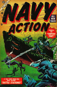 Cover for Navy Action (Marvel, 1954 series) #4