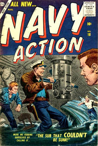 Cover for Navy Action (Marvel, 1954 series) #18