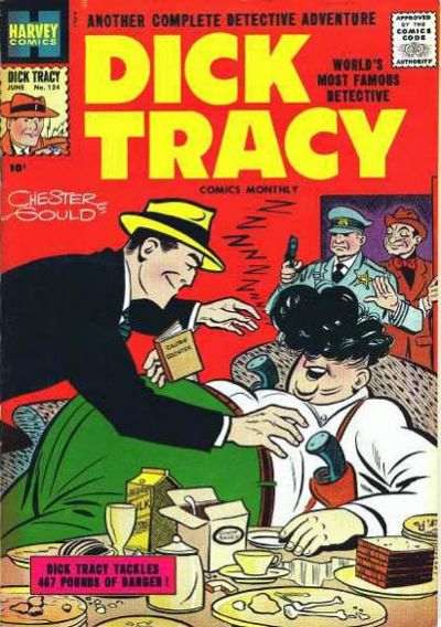 Cover for Dick Tracy (Harvey, 1950 series) #124