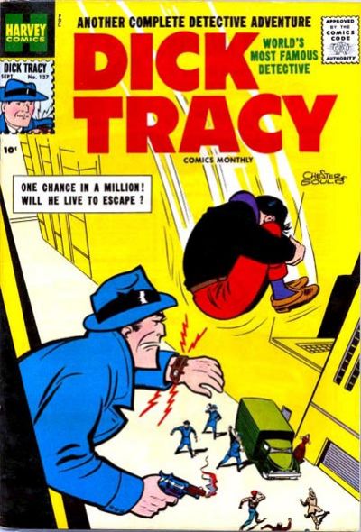 Cover for Dick Tracy (Harvey, 1950 series) #127