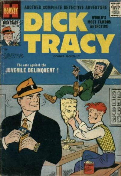 Cover for Dick Tracy (Harvey, 1950 series) #128