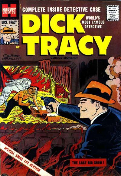 Cover for Dick Tracy (Harvey, 1950 series) #132