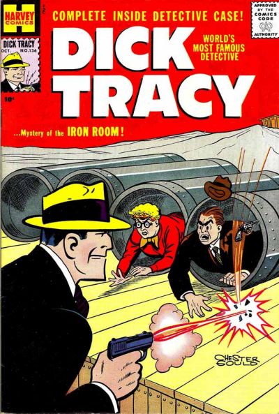 Cover for Dick Tracy (Harvey, 1950 series) #136