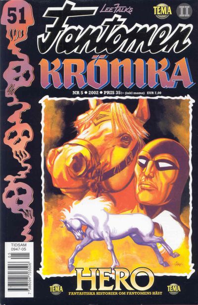Cover for Fantomen-krönika (Egmont, 1997 series) #51; 5/2002