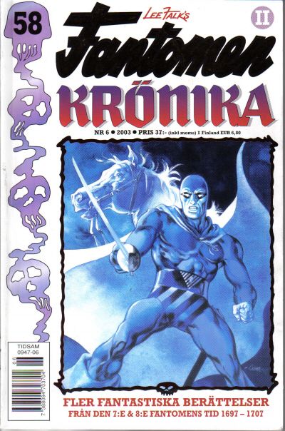 Cover for Fantomen-krönika (Egmont, 1997 series) #58