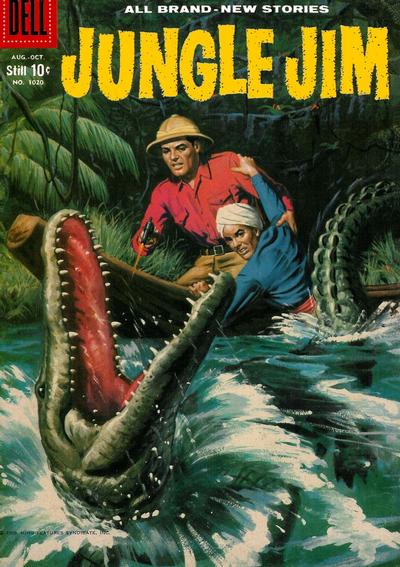 Cover for Four Color (Dell, 1942 series) #1020 - Jungle Jim