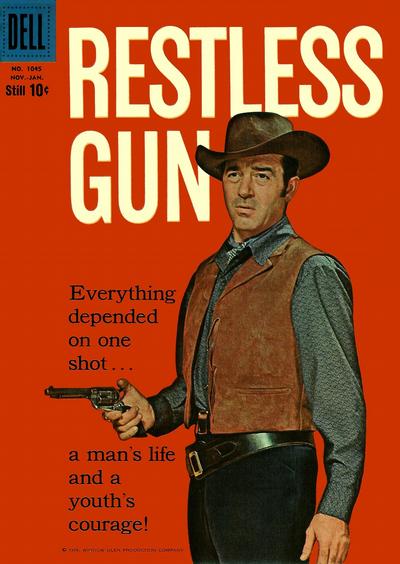 Cover for Four Color (Dell, 1942 series) #1045 - Restless Gun