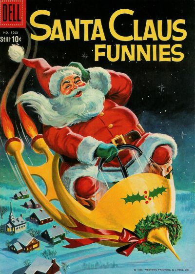 Cover for Four Color (Dell, 1942 series) #1063 - Santa Claus Funnies