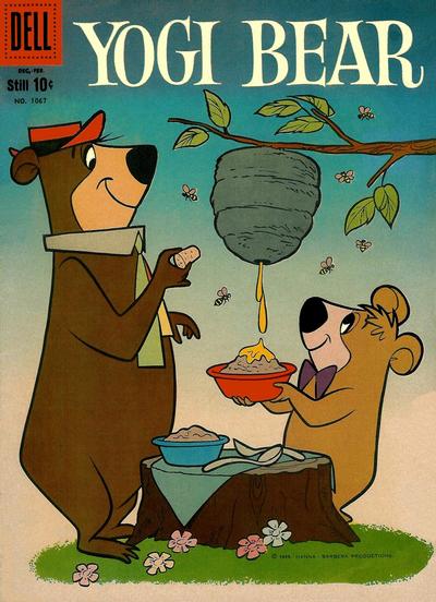 Cover for Four Color (Dell, 1942 series) #1067 - Yogi Bear