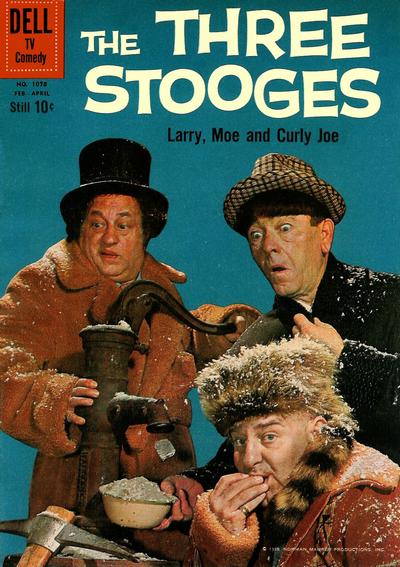 Cover for Four Color (Dell, 1942 series) #1078 - The Three Stooges