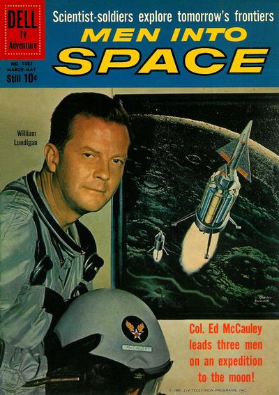 Cover for Four Color (Dell, 1942 series) #1083 - Men Into Space