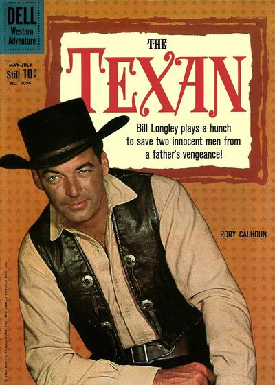 Cover for Four Color (Dell, 1942 series) #1096 - The Texan