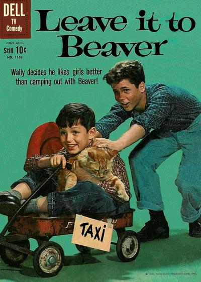 Cover for Four Color (Dell, 1942 series) #1103 - Leave It to Beaver