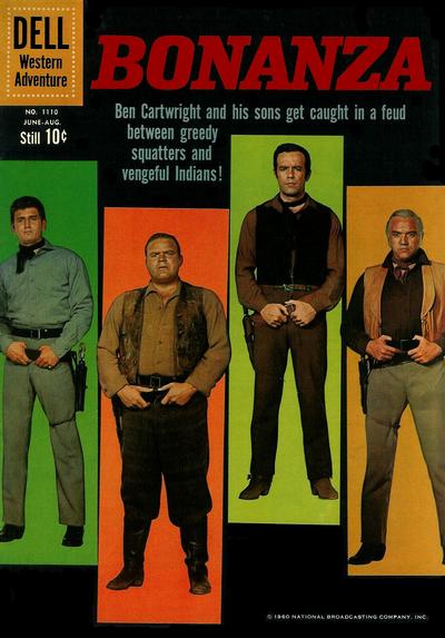 Cover for Four Color (Dell, 1942 series) #1110 - Bonanza