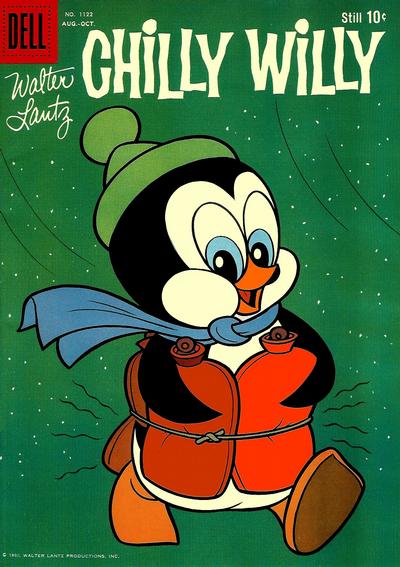 Cover for Four Color (Dell, 1942 series) #1122 - Walter Lantz Chilly Willy